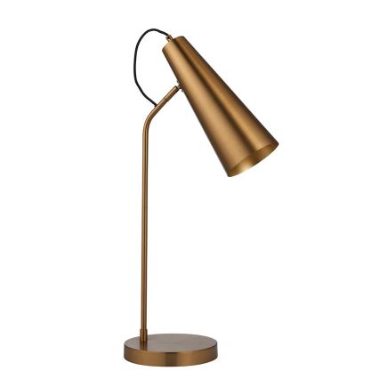 Endon 107527 - Lampe de table KARNA 1xE27/10W/230V laiton