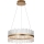 Endon 107671 - Dimmbarer LED-Kronleuchter ADRIEL LED/41W/230V 3000K d 51 cm golden/klar