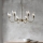 Endon 107791 - Lampadario a catena 6xE14/6W/230V in ottone