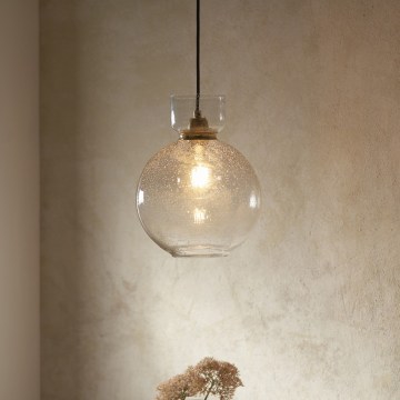 Endon 107948 - Sospensione a cavo 1xE27/10W/230V oro/grigio fumé