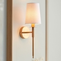 Endon 110738 - Wandleuchte 1xE14/6W/230V weiß/gold