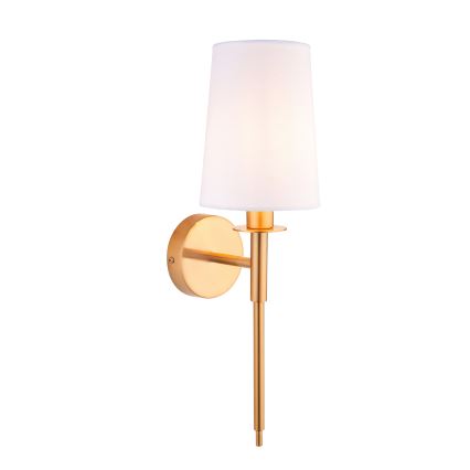 Endon 110738 - Wandleuchte 1xE14/6W/230V weiß/gold