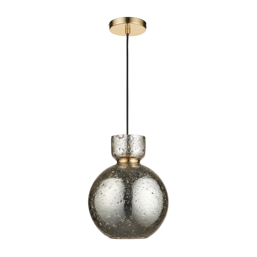 Endon 111336 - Suspension sur câble 1xE27/10W/230V dorée / noire fumée