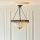 Endon 111871 - Lustre sur chaîne Tiffany FARGO 3xE27/10W/230V Ø 50 cm