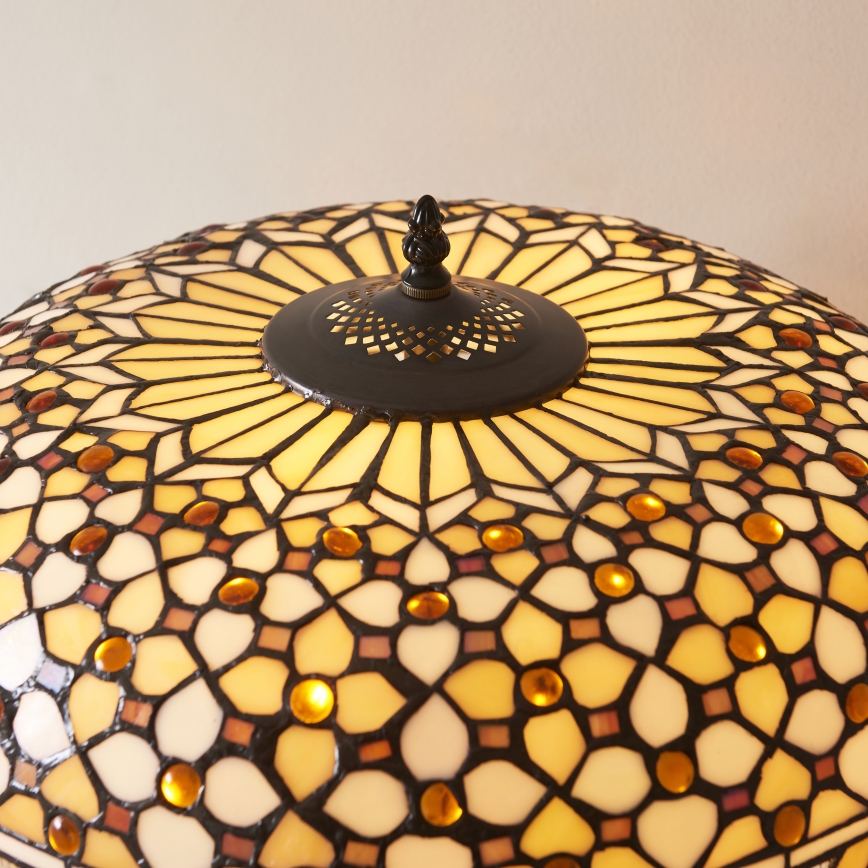 Endon 112178 - Lampada da tavolo Tiffany MILLE FEUX 2xE14/40W/230V Ø 45 cm