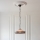 Endon 112196 - Lampadario con catena stile Tiffany FARGO 1xE27/60W/230V, diametro 41,5 cm