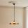 Endon 112197 - Kronleuchter an Kette Tiffany INGRAM 1xE27/60W/230V Ø 45 cm