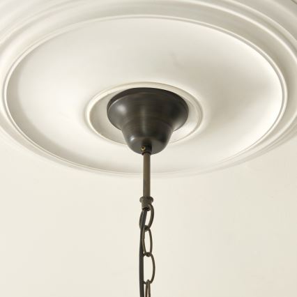 Endon 112246 - Lampadario a sospensione con catena Tiffany BOTANICA 1xE27/60W/230V diam. 45 cm