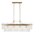 Endon 112573 - Hängeleuchte an Kette MARIETTA 4xE14/6W/230V Messing/klar