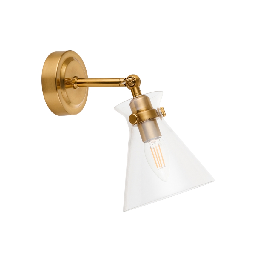 Endon 112861 - Faretto da parete HARLOW 1xE14/7W/230V finitura oro