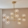 Endon 114041 - Lampadario a stelo 12xG9/3,2W/230V oro