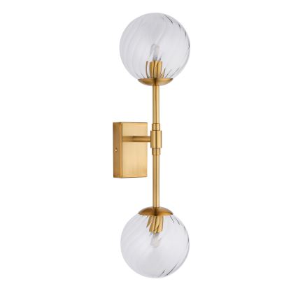 Endon 114042 - Applique da parete 2xG9/3,2W/230V dorata