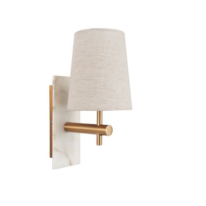 Endon 114200 - Wandleuchte 1xE14/7W/230V beige/gold