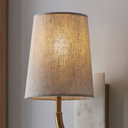 Endon 114202 - Lampada da parete 1xE14/7W/230V beige/oro