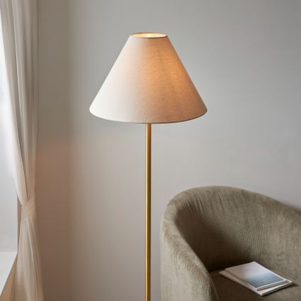 Endon 114209 - Stehlampe 1xE27/10W/230V beige/gold