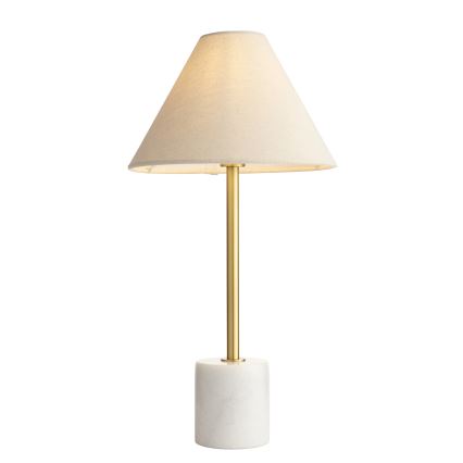 Endon 114211 - Tischlampe 1xE14/7W/230V beige/Messing