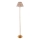 Endon 114785 - Dimm- und aufladbare LED-Stehleuchte BURLEY LED/1,5W/5V Messing/grau