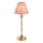 Endon 114804 - Dimm- und aufladbare LED-Tischleuchte BURLEY LED/1,5W/5V 3600 mAh Messing/rosa