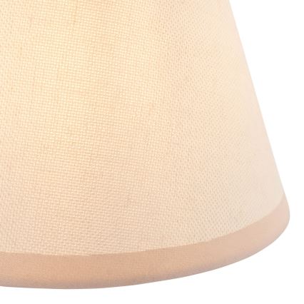 Endon 114849 - Dimmbare, aufladbare LED-Tischleuchte MORTON LED/1,5W/5V 3600 mAh Messing/beige