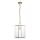 Endon 119141 - Suspension sur chaîne HAMMOND 1xE27/10W/230V 21,5x21,5 cm laiton