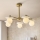 Endon 120037 - Lampadario a stelo CERCHIO 5xG9/5W/230V ottone