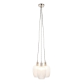 Endon 120652 - Hängeleuchte mit Kabel 3xE27/10W/230V, glänzender Chrom