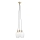 Endon 120656 - Suspension sur câble 3xE27/10W/230V laiton