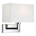 Endon 56373 - Applique PICCOLO 1xE27/10W/230V bianco/cromo lucido