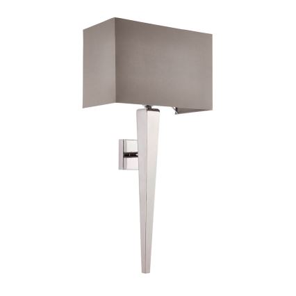Endon 56706 - Applique murale MORETO 1xE14/7W/230V chrome brillant/gris