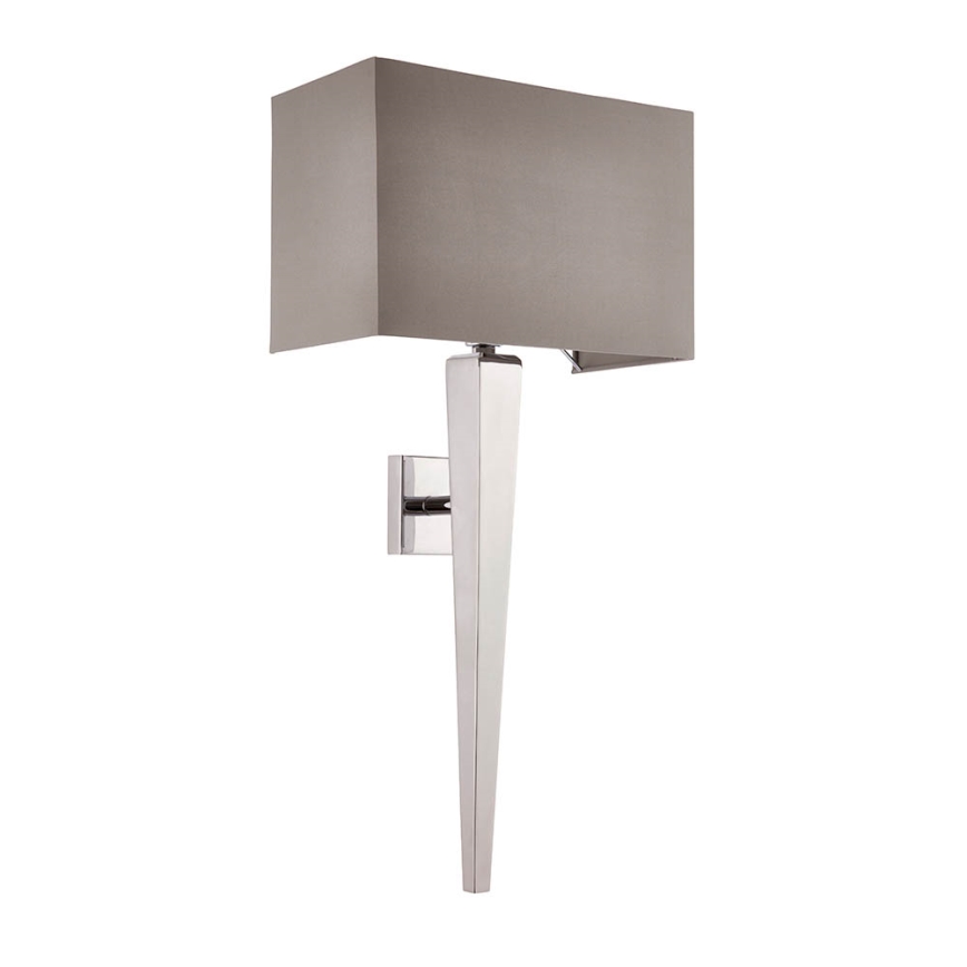 Endon 56706 - Applique murale MORETO 1xE14/7W/230V chrome brillant/gris