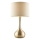 Endon 61191 - Dimmbare Tischlampe PICCADILLY 1xE14/40W/230V Messing/beige