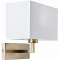 Endon 61604 - Applique PICCOLO 1xE27/10W/230V bianco/cromo opaco