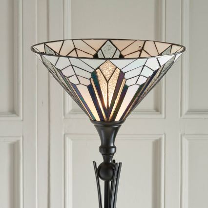 Endon 63933 - Lampada con piedistallo ASTORIA 1xE27/60W/230V diametro 40 cm