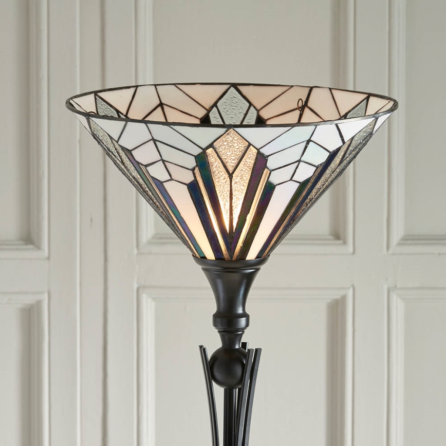 Endon 63933 - Lampada con piedistallo ASTORIA 1xE27/60W/230V diametro 40 cm