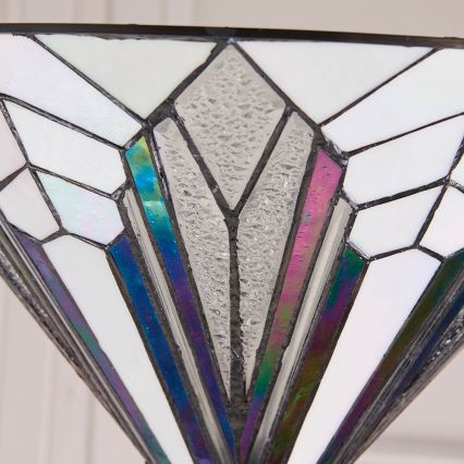 Endon 63933 - Lampada da terra Tiffany ASTORIA 1xE27/60W/230V Ø 40 cm