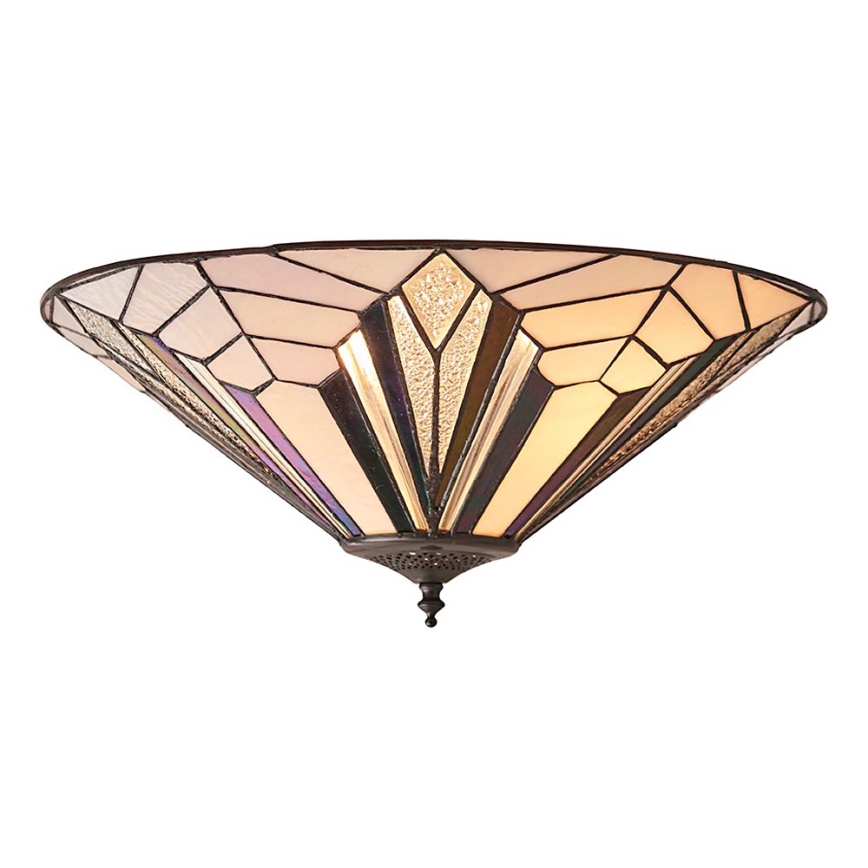 Endon 63935 - Plafoniera ASTORIA 2xE27/60W/230V diametro 48 cm