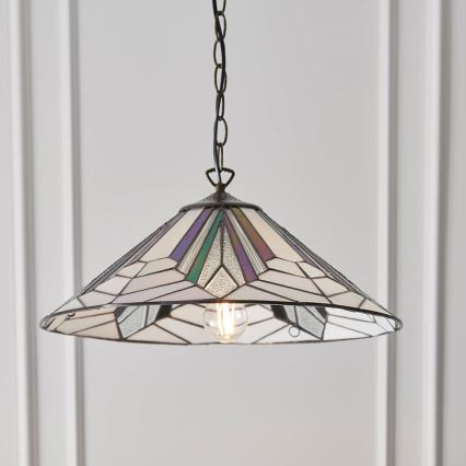 Endon 63938 - Hängeleuchte an Kette ASTORIA 1xE27/60W/230V d 48 cm