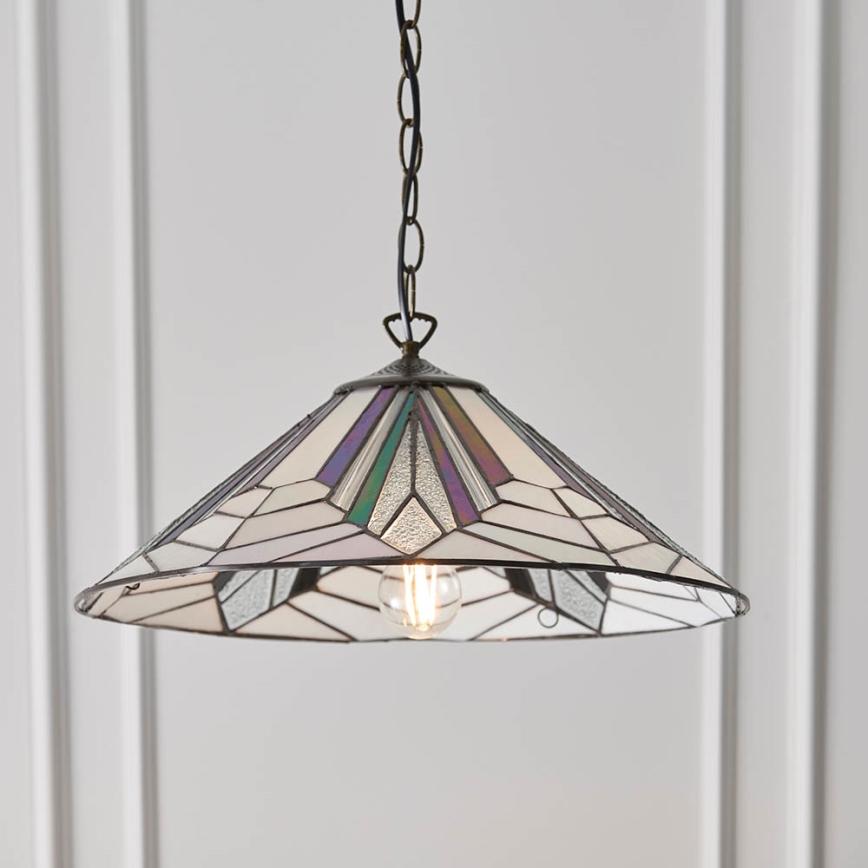 Endon 63938 - Hängeleuchte an Kette ASTORIA 1xE27/60W/230V d 48 cm
