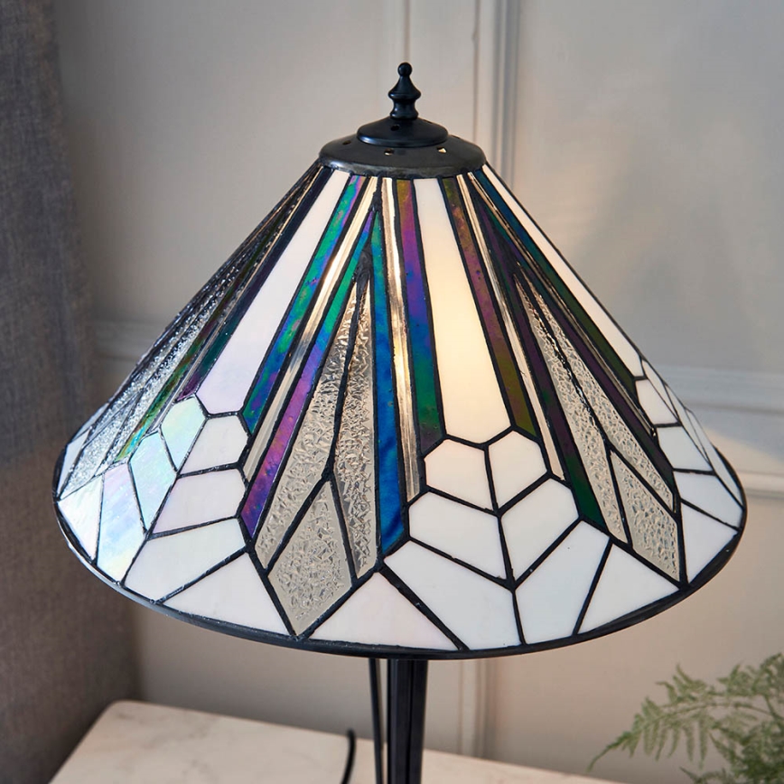 Endon 63939 - Lampada da tavolo ASTORIA 1xE27/60W/230V Ø 40 cm