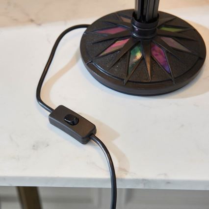 Endon 63939 - Lampe de table Tiffany ASTORIA 2xE27/60W/230V Ø 40 cm