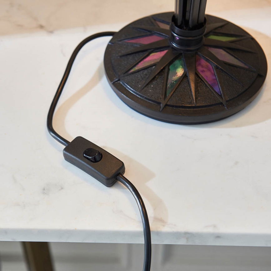 Endon 63939 - Tischleuchte ASTORIA 2xE27/60W/230V Ø 40 cm