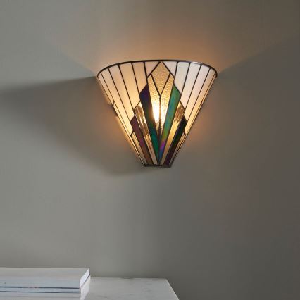 Endon 63940 - Applique da parete Tiffany ASTORIA 1xE14/40W/230V