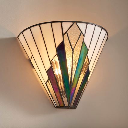 Endon 63940 - Wandleuchte Tiffany ASTORIA 1xE14/40W/230V
