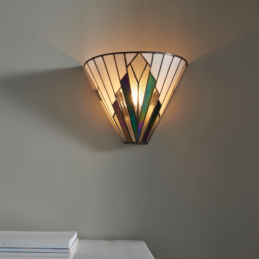 Endon 63940 - Wandleuchte Tiffany ASTORIA 1xE14/40W/230V