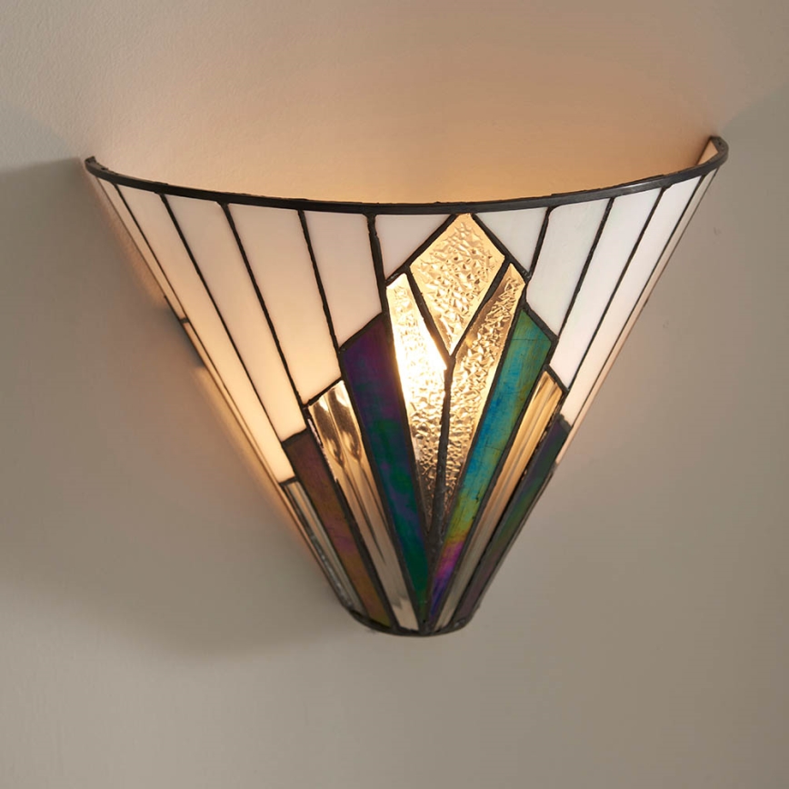 Endon 63940 - Wandleuchte Tiffany ASTORIA 1xE14/40W/230V