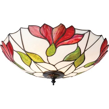 Endon 63960 - Plafoniera BOTANICA 2xE27/60W/230V Ø 45 cm