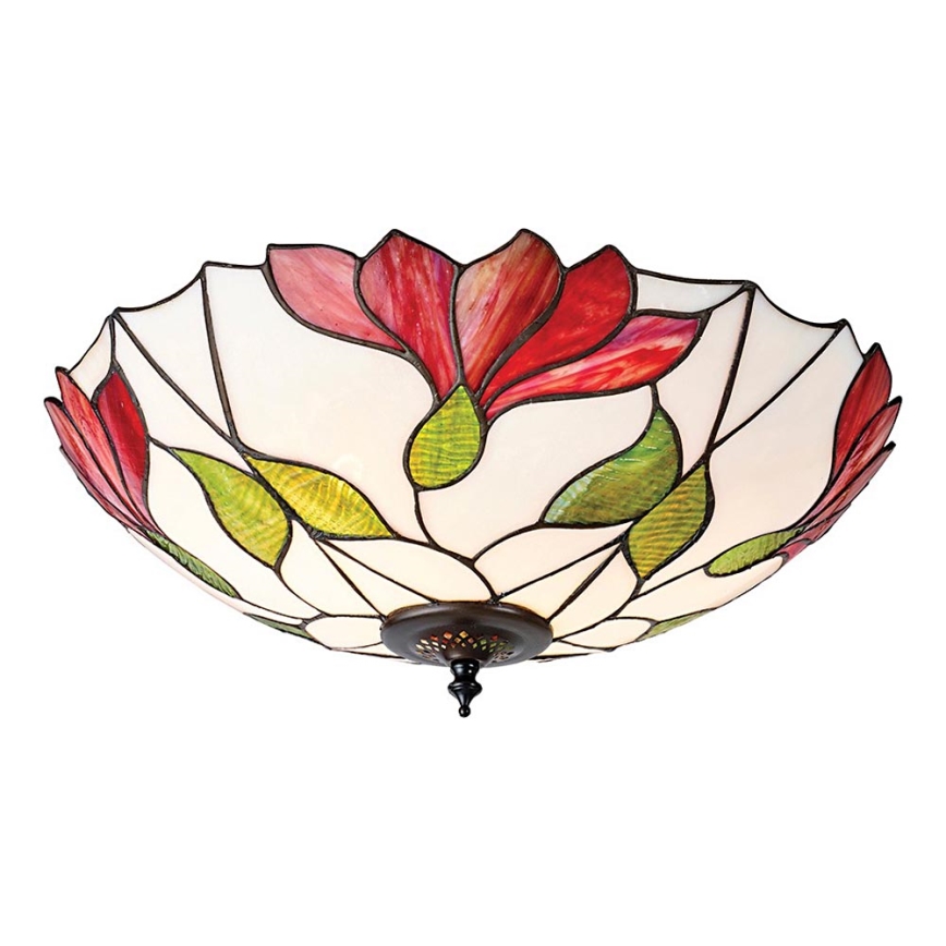 Endon 63960 - Plafoniera BOTANICA 2xE27/60W/230V Ø 45 cm