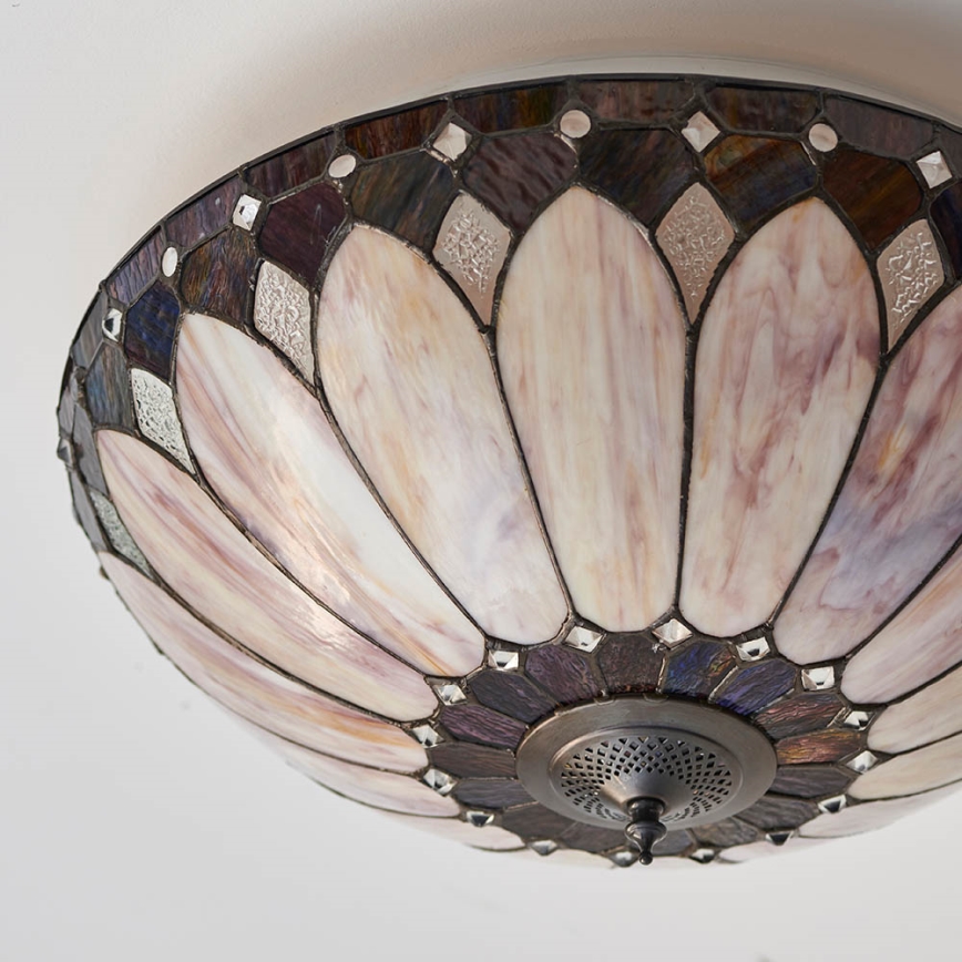 Endon 63973 - Plafonnier BROOKLYN 2xE14/60W/230V d. 50 cm