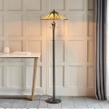 Endon 64041 - Lampadaire Tiffany DARK STAR 2xE27/60W/230V Ø 49 cm