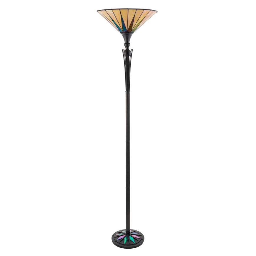 Endon 64042 - Lampada con piedistallo DARK STAR 1xE27/60W/230V diametro 42 cm